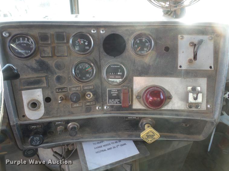 image for item DB2799 1987 Mack RS688LS dump truck