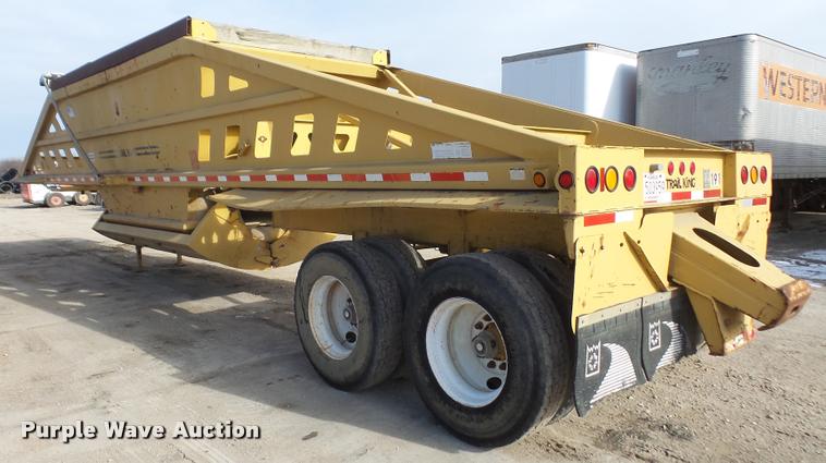 image for item DB2825 2000 Trail King TK54B00-B2 bottom dump trailer