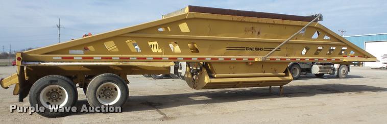 image for item DB2825 2000 Trail King TK54B00-B2 bottom dump trailer