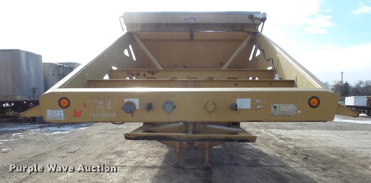 image for item DB2825 2000 Trail King TK54B00-B2 bottom dump trailer