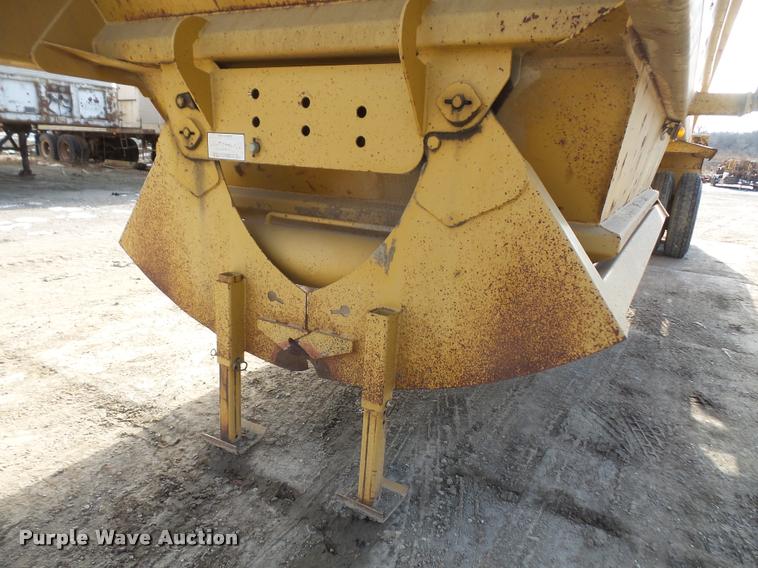 image for item DB2825 2000 Trail King TK54B00-B2 bottom dump trailer
