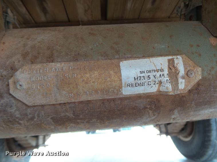 image for item DB4538 2004 Trailmaster equipment trailer