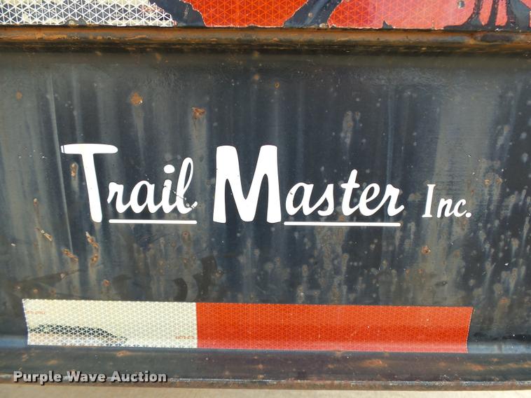 image for item DB4538 2004 Trailmaster equipment trailer