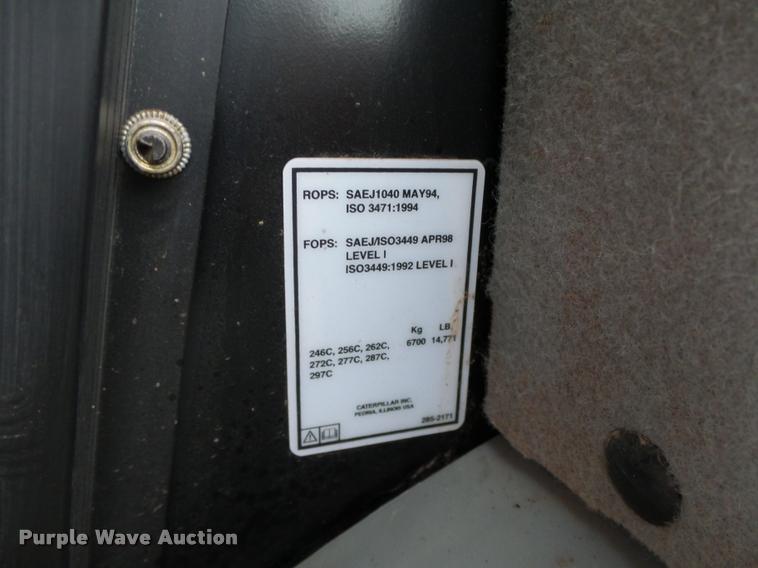 image for item DB4628 2010 Caterpillar 279C skid steer