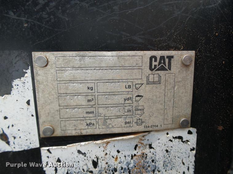 image for item DB4628 2010 Caterpillar 279C skid steer