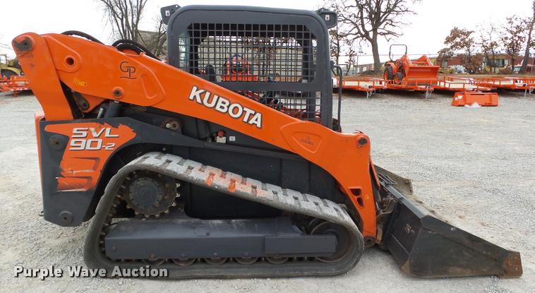 image for item DB4629 2014 Kubota SVL90-2 skid steer