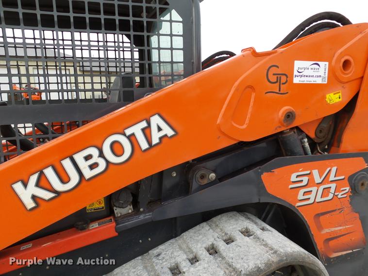 image for item DB4629 2014 Kubota SVL90-2 skid steer
