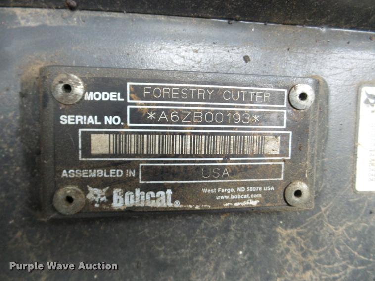 image for item DB5320 Bobcat skid steer forestry cutter