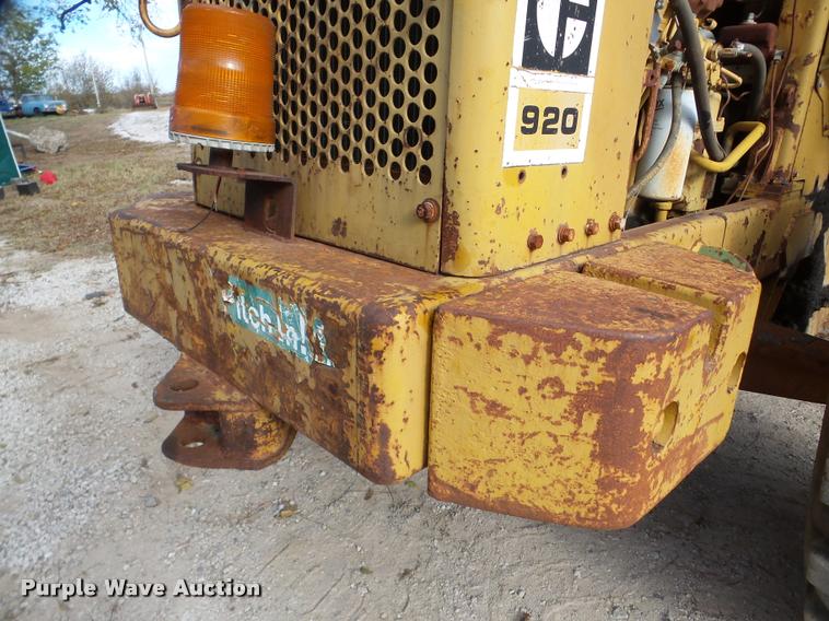 image for item DB5334 1978 Caterpillar 920 wheel loader