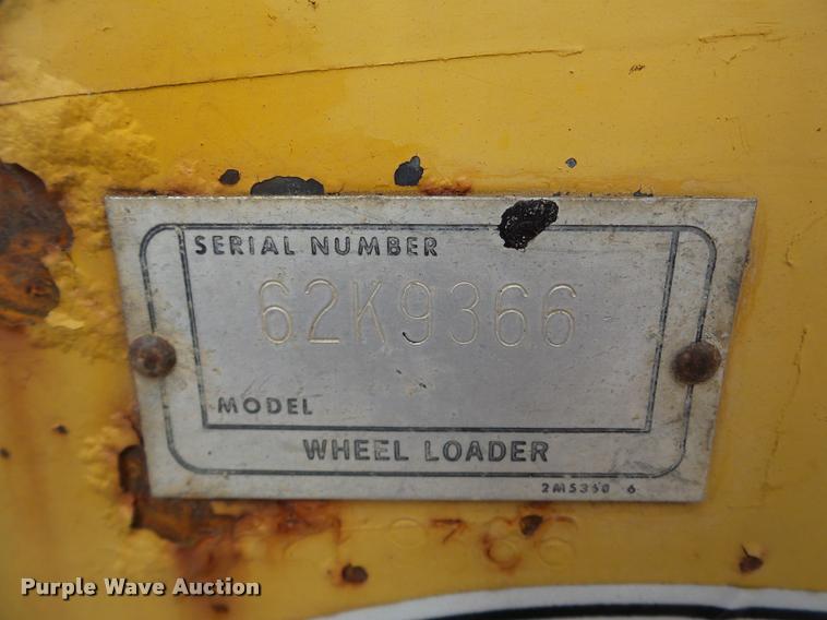 image for item DB5334 1978 Caterpillar 920 wheel loader