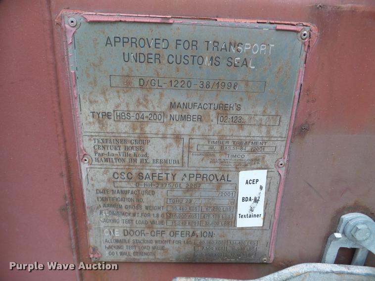 image for item DB5351 TEX storage container