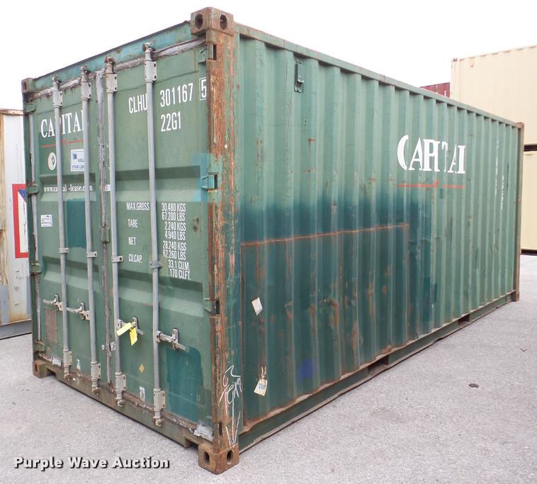 Capital storage container in Fremont, NE Item DB5352 sold Purple Wave