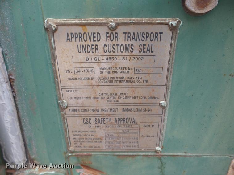 image for item DB5352 Capital storage container