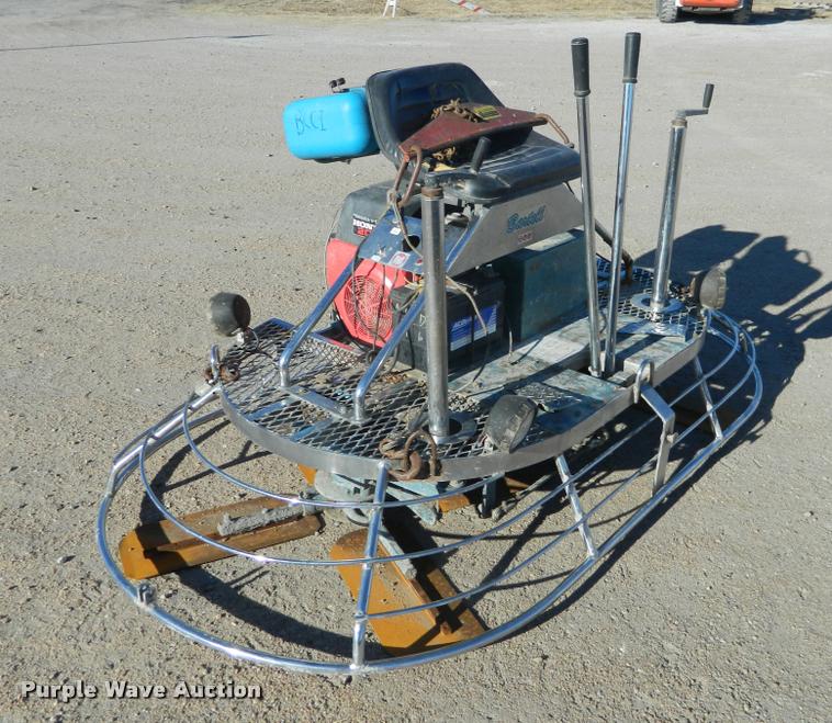 image for item J5013 Bartell TS88 power trowel