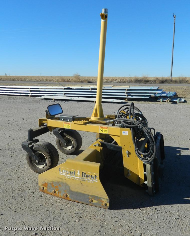 2013 Level Best PL84D skid steer laser grading box in Quinter, KS