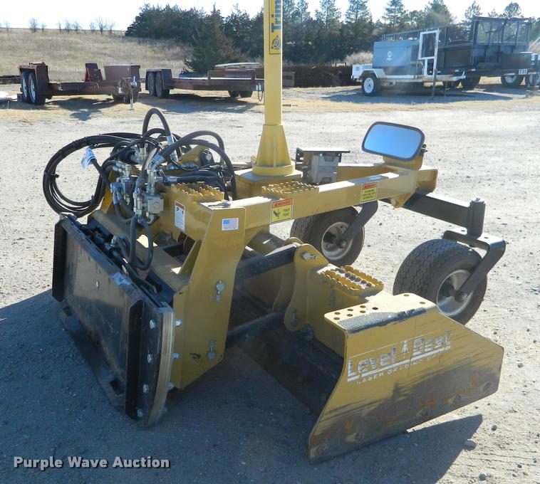 2013 Level Best PL84D skid steer laser grading box in Quinter, KS
