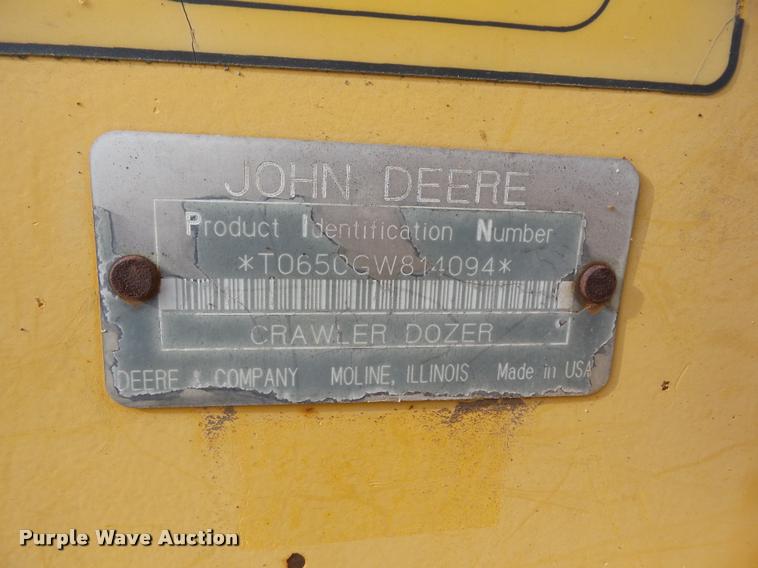 image for item J8683 1995 John Deere 650G LGP Series IV dozer