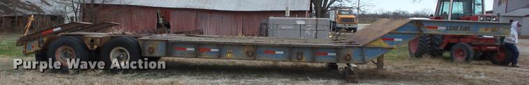image for item J8684 1980 Load King PCS252 equipment trailer