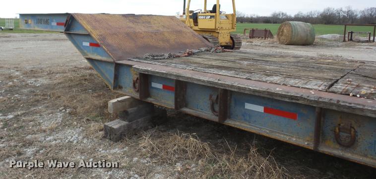 image for item J8684 1980 Load King PCS252 equipment trailer