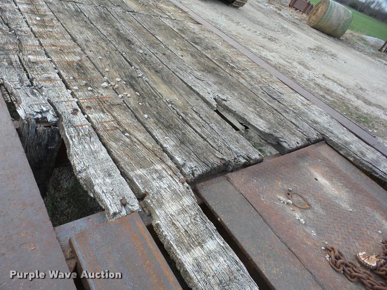 image for item J8684 1980 Load King PCS252 equipment trailer