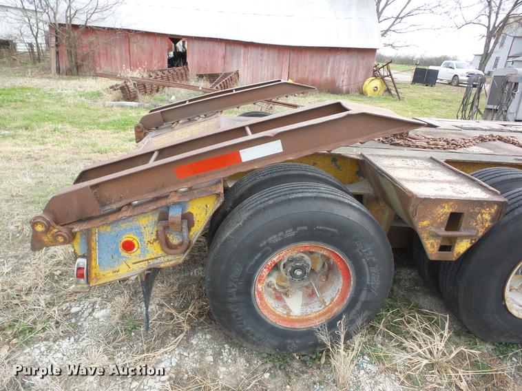 image for item J8684 1980 Load King PCS252 equipment trailer