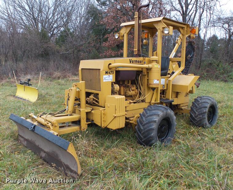 image for item K1014 Vermeer M475 trencher