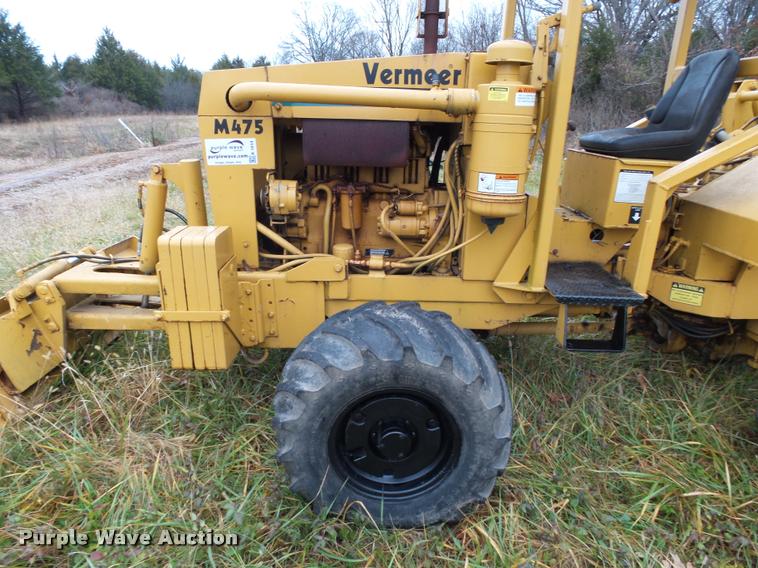 image for item K1014 Vermeer M475 trencher