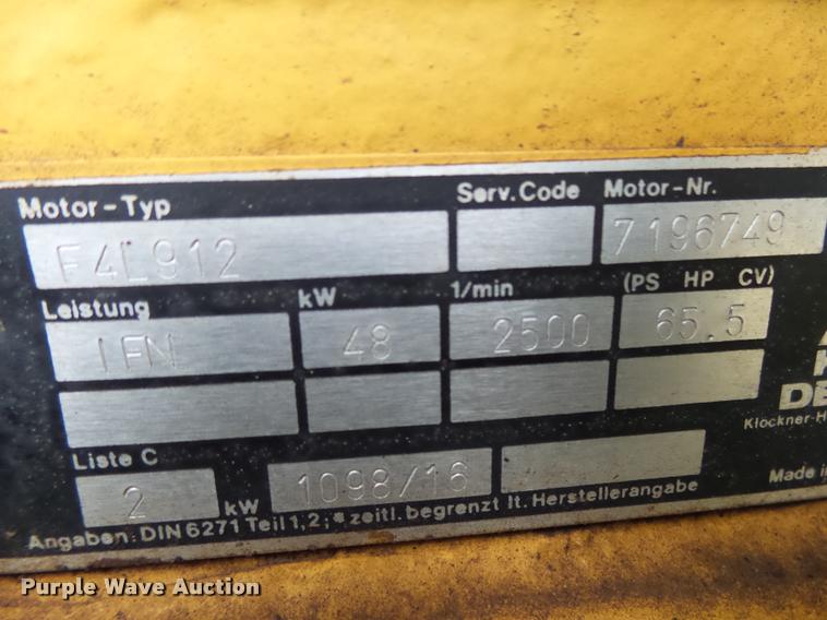 image for item K1014 Vermeer M475 trencher