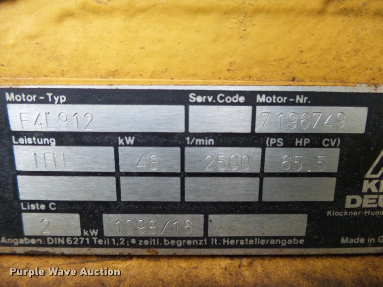 image for item K1014 Vermeer M475 trencher