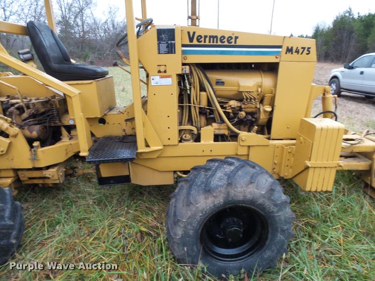 image for item K1014 Vermeer M475 trencher