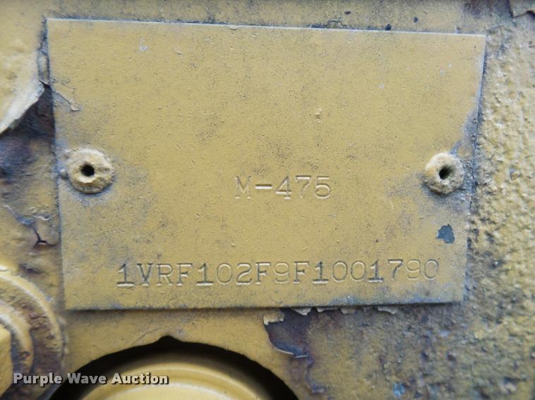 image for item K1014 Vermeer M475 trencher