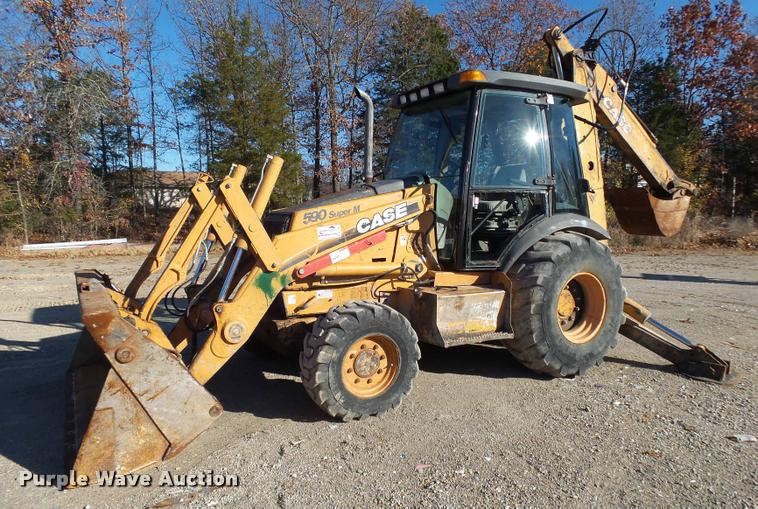 image for item K1021 2006 Case 590 Super M Series II backhoe