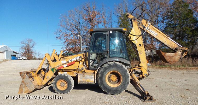 image for item K1021 2006 Case 590 Super M Series II backhoe