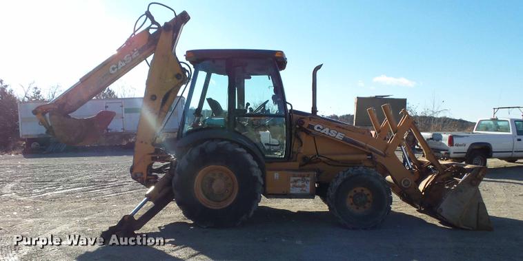 image for item K1021 2006 Case 590 Super M Series II backhoe