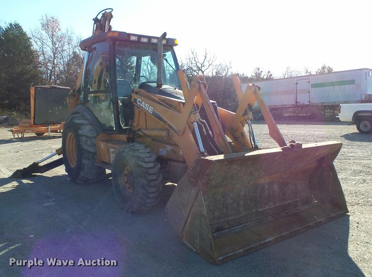 image for item K1021 2006 Case 590 Super M Series II backhoe