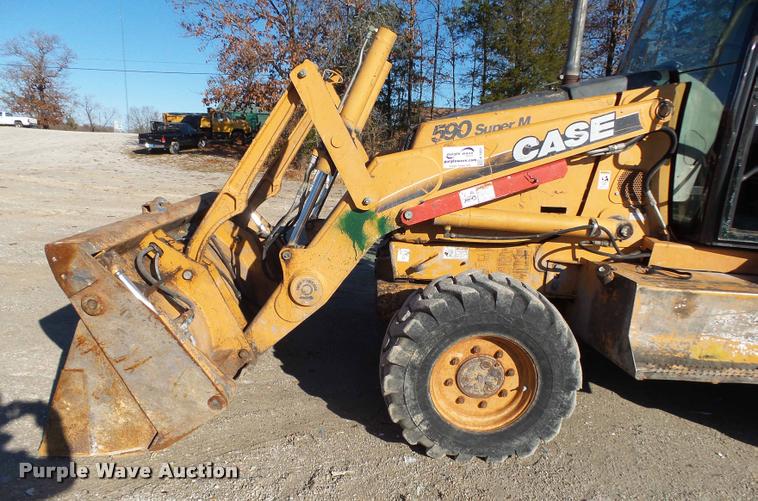 image for item K1021 2006 Case 590 Super M Series II backhoe