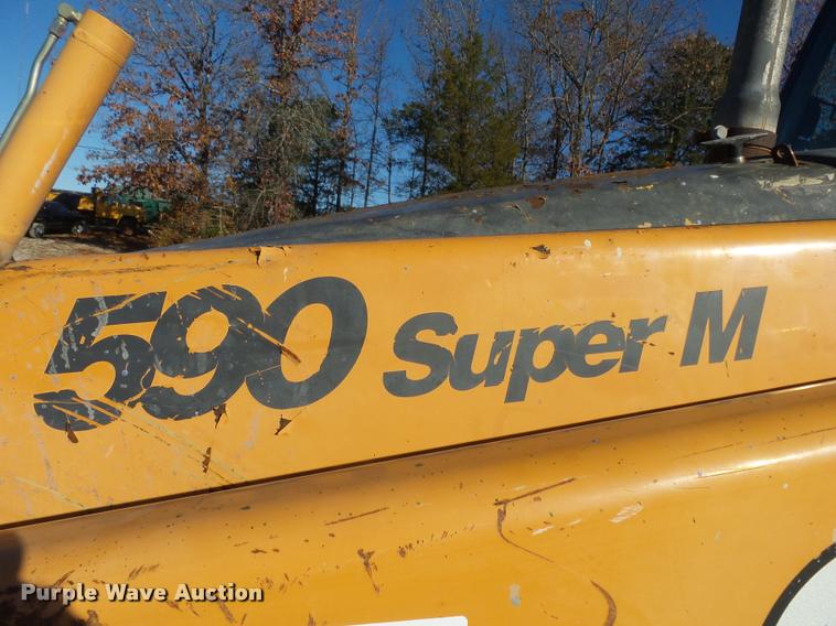 image for item K1021 2006 Case 590 Super M Series II backhoe