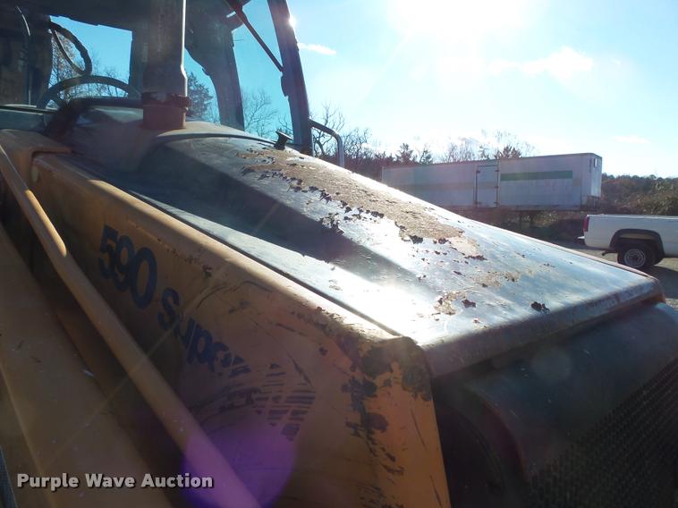 image for item K1021 2006 Case 590 Super M Series II backhoe