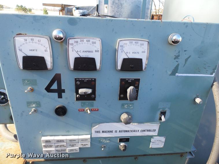 image for item K3428 1985 Penske Energy Systems 325 generator