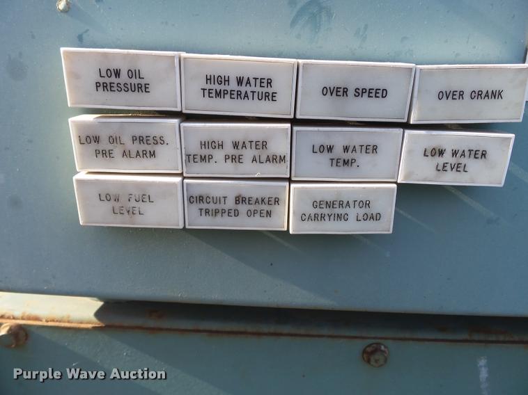 image for item K3428 1985 Penske Energy Systems 325 generator