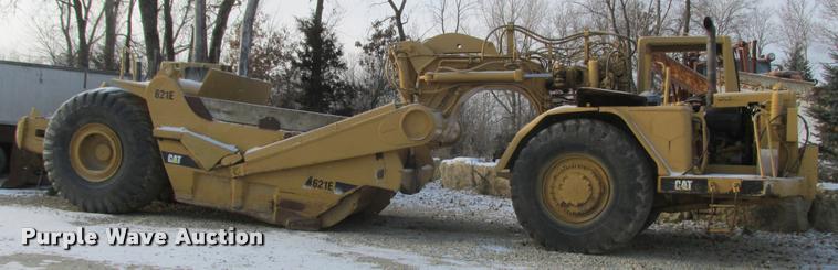 image for item K4218 1988 Caterpillar 621E conventional scraper