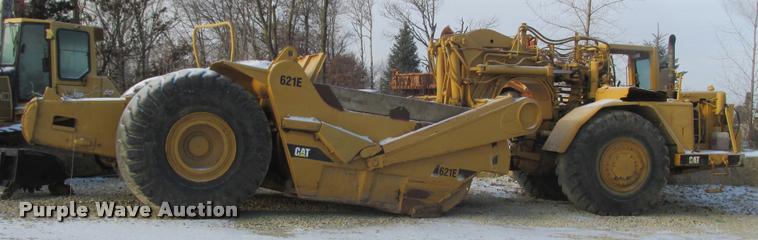 image for item K4218 1988 Caterpillar 621E conventional scraper