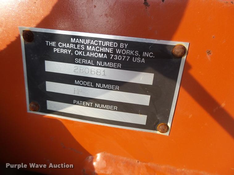 image for item K5521 Ditch Witch HP push mole