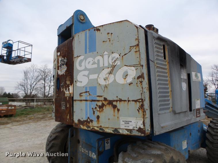 image for item K5526 1993 Genie S60 boom lift
