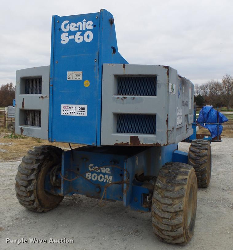 image for item K5527 1997 Genie S60 boom lift