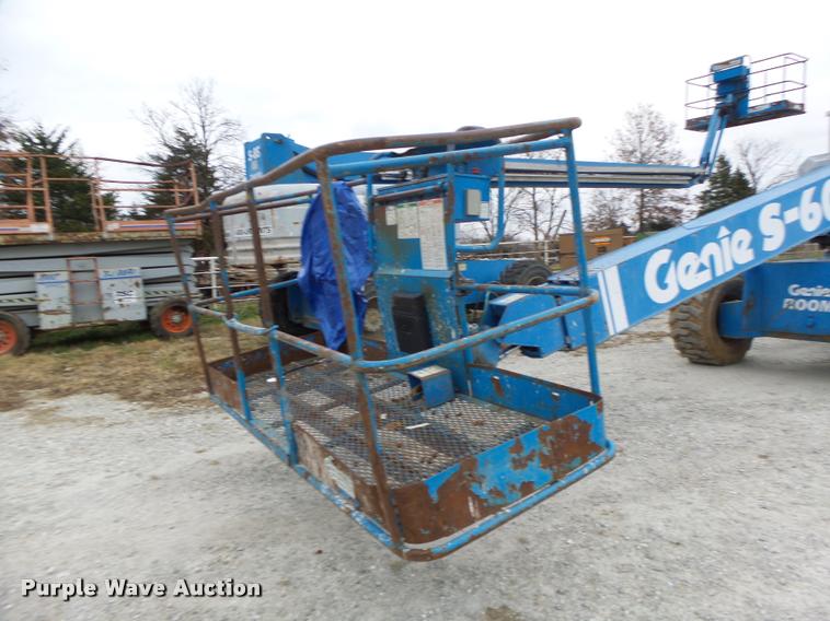 image for item K5527 1997 Genie S60 boom lift