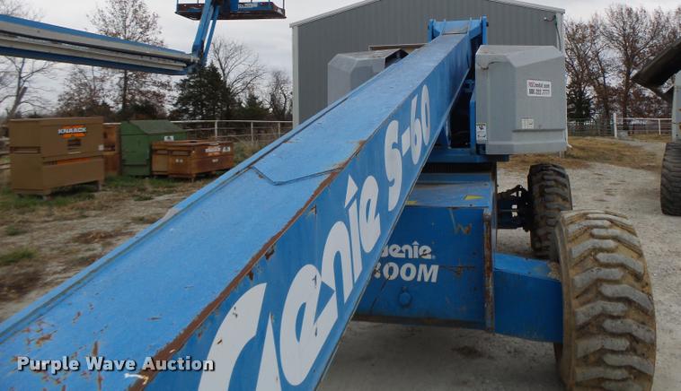 image for item K5527 1997 Genie S60 boom lift