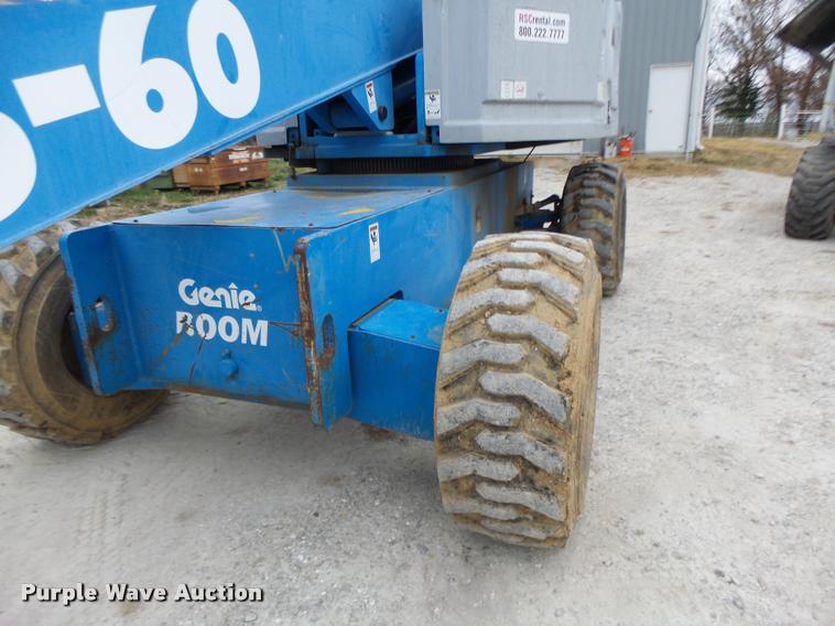 image for item K5527 1997 Genie S60 boom lift