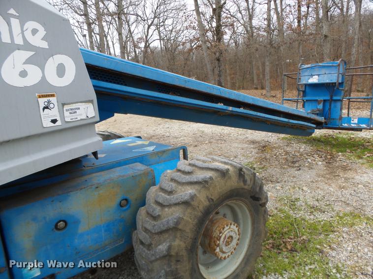 image for item K5528 1992 Genie S60 boom lift
