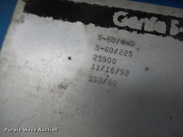 image for item K5528 1992 Genie S60 boom lift